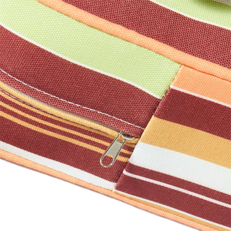 HKM-561811 Outdoor Deep Seat Cushion Set for Patio Furniture - 50 Water-Resistant Polyester Rectangular Cushions