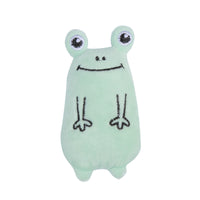 HKM-5619517 Plush Cat Oval Toys with Cat Grass - Available in Frog, Dinosaur, Brown Bear, Cat, and Duck Designs
