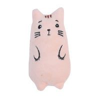 HKM-5619517 Plush Cat Oval Toys with Cat Grass - Available in Frog, Dinosaur, Brown Bear, Cat, and Duck Designs