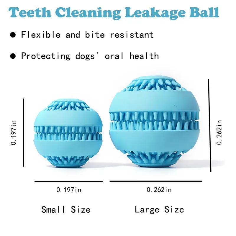 HKM-5620669 Interactive Chew Toy Treat Ball for Small and Medium Dogs, Durable and Safe for Playtime