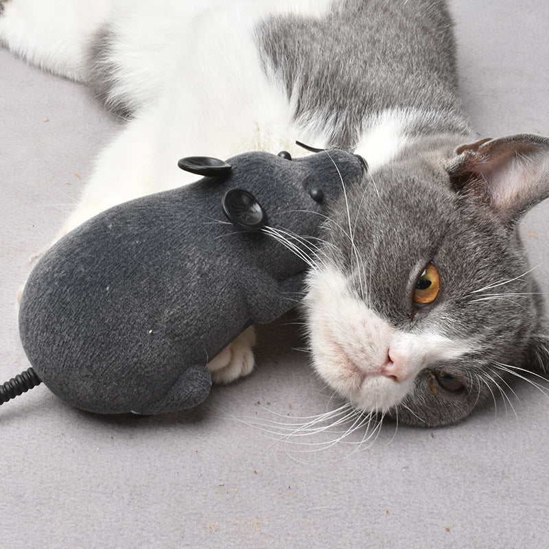 HKM-562067 Cat Toy Electric Wireless Remote Control Simulation Mouse