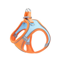 HKM-5621309 Reflective Breathable Chest Strap Vest with 1.5m Traction Rope for Small Dogs