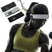 HKM-562131 Bluetooth Wireless Music Headband with Built-in Microphone and Rechargeable Battery