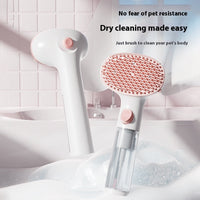 HKM-5621437 3-in-1 Pet Steam Comb for Wash-Free Grooming, Hair Removal, and Massaging Pets