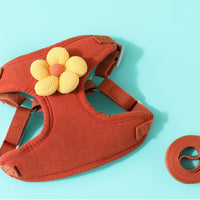 HKM-5624893 Durable Vest-Style Dog Rope Leash with Comfortable Chest Strap ¨C Multiple Colors Available