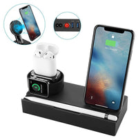 HKM-562515 Eight-in-One Wireless Charging Bracket with USB Ports, Aluminum Alloy Charging Cable, Fireproof ABS+PC Material, 150CM Power Cord