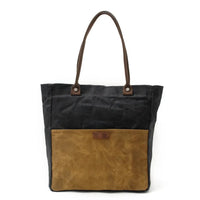 HKM-562515 Retro Waterproof Batik Canvas Shoulder Tote Bag for Women in Various Colours