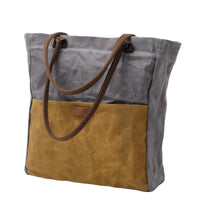 HKM-562515 Retro Waterproof Batik Canvas Shoulder Tote Bag for Women in Various Colours