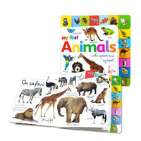 HKM-562579 Custom Eco-Friendly Children's Board Book Printing Service
