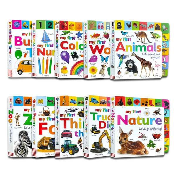 HKM-562579 Custom Eco-Friendly Children's Board Book Printing Service