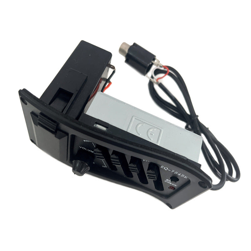 HKM-562643 Four-Section Electric Guitar Vibration Pickup with EQ Settings