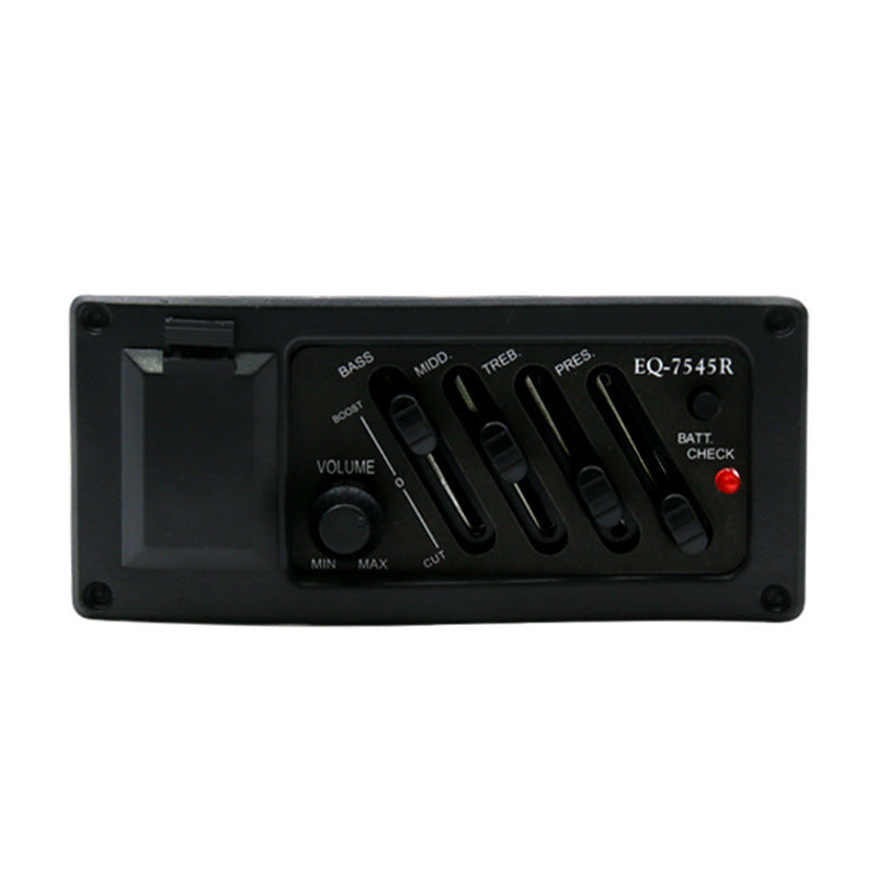 HKM-562643 Four-Section Electric Guitar Vibration Pickup with EQ Settings