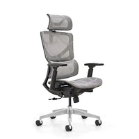 HKM-562707 Ergonomic Executive Office Chair with Swivel Mesh Design and Aluminium Frame