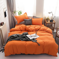 HKM-562835 Double-Sided Four-Piece Bedding Set in Reactive Print - Multiple Sizes Available