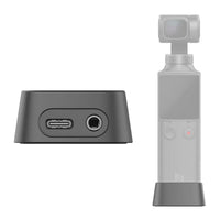 HKM-562835 FIMI PALM Gimbal Camera Type-C Charging Base with 3.5mm Audio Adapter