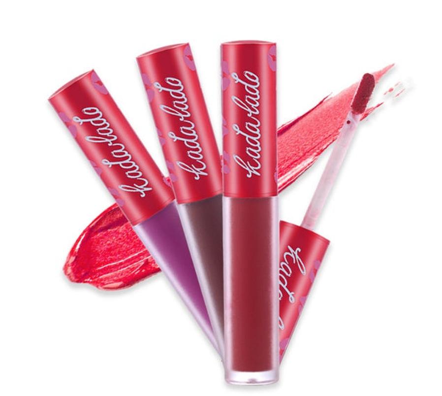 HKM-562835 Liquid Matte Lipstick - Waterproof, Long-Lasting Color, Moisturizing Formula, Portable Frosted Bottle, 6g