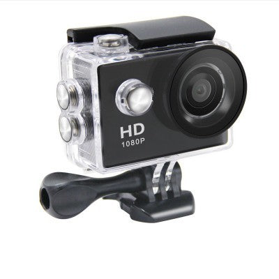 HKM-562963 Waterproof 1080p Action Camera with 2.0-inch LCD Screen, 12MP Wide-Angle Lens, and Wifi Connectivity