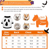 HKM-5631165 Lightweight Halloween Skeleton Costume Sweatshirt for Dogs and Cats - Perfect for Parties and Outdoor Fun