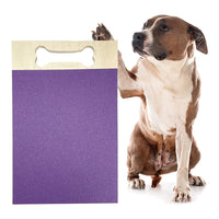 HKM-5631549 Wooden Square Pet Scratch Board for Dogs - Available in Black, Green, and Purple