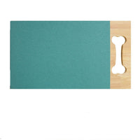 HKM-5631549 Wooden Square Pet Scratch Board for Dogs - Available in Black, Green, and Purple
