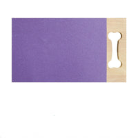 HKM-5631549 Wooden Square Pet Scratch Board for Dogs - Available in Black, Green, and Purple