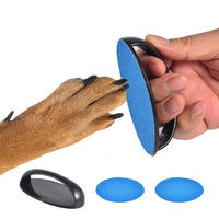 HKM-5632189 Dog Scratching and Slow-Feeding Board with Nail File and Interactive Toy
