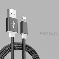 HKM-563667 1M USB Cable for Fast Charging and Data Transmission - Compatible with iPhone - 96 Copper Wires