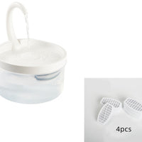 HKM-5637181 2L USB Cat Drinking Fountain - Food Grade Safe Plastic Water Dispenser