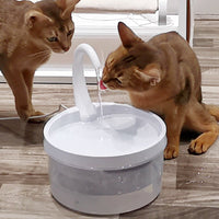 HKM-5637181 2L USB Cat Drinking Fountain - Food Grade Safe Plastic Water Dispenser