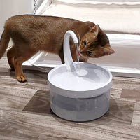 HKM-5637181 2L USB Cat Drinking Fountain - Food Grade Safe Plastic Water Dispenser
