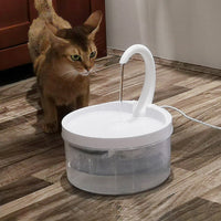 HKM-5637181 2L USB Cat Drinking Fountain - Food Grade Safe Plastic Water Dispenser