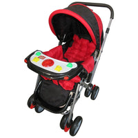 HKM-563795 Lightweight Compact Baby Stroller with Extra Storage for Infants and Toddlers