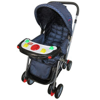 HKM-563795 Lightweight Compact Baby Stroller with Extra Storage for Infants and Toddlers