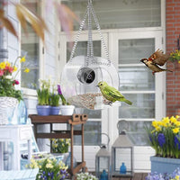 HKM-563859 Smart Outdoor Feeder with HD Camera for Real-time Bird Monitoring
