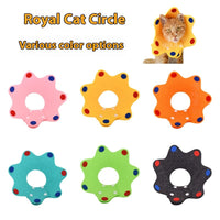 HKM-5639101 Adjustable Lightweight Postoperative Recovery Cat Collar - Color Matching, Suitable for All Seasons
