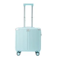 HKM-563987 Custom 18-Inch ABS Trolley Luggage for Kids with Spinner Caster for Summer Travel