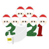 HKM-564051 Festive Glass Sticker for Christmas - 42 x 29.7 cm Holiday Decoration
