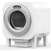 HKM-564051 Smart Automatic Self-Cleaning Cat Litter Box with Health Monitoring and Large Capacity for Multiple Cats