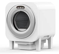 HKM-564051 Smart Automatic Self-Cleaning Cat Litter Box with Health Monitoring and Large Capacity for Multiple Cats