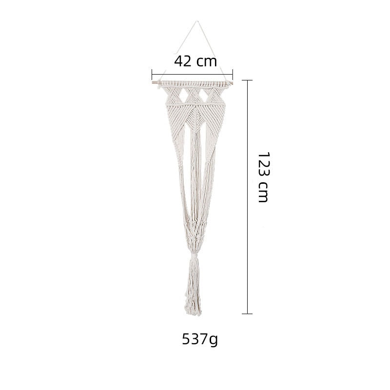 HKM-5640765 Handmade Macrame Pet Swing Cage for Indoor and Outdoor Use, Ideal for Bedrooms and Living Spaces