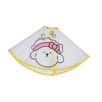 HKM-5641661 Adjustable Waterproof Pet Haircut Cape with Cartoon Print for Grooming and Protection