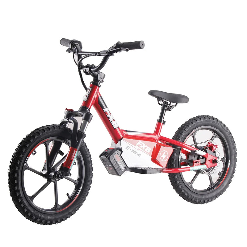 HKM-564179 16 Inch Kids Electric Balance Bike with Suspension and Disc Brake – 350W Motor, 2 Speed Options, 36V Battery