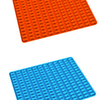 HKM-5641917 Silicone Pet Cookie Mold Baking Tray in Fish and Bone Shapes, Multi-Color Options