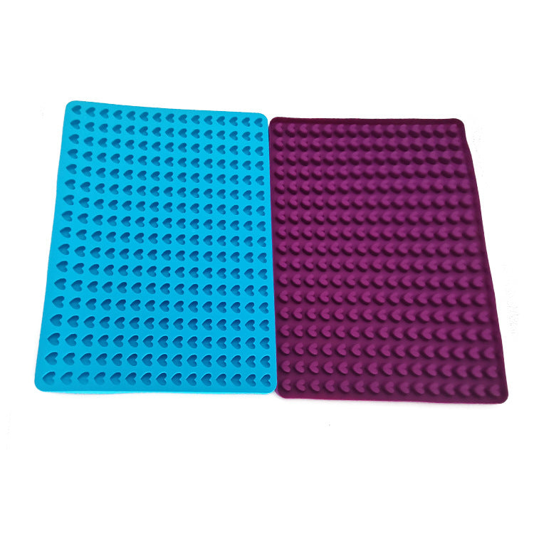 HKM-5641917 Silicone Pet Cookie Mold Baking Tray in Fish and Bone Shapes, Multi-Color Options