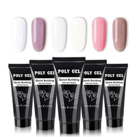 HKM-564243 Phototherapy Crystal Nail Extension Glue and Mold Set