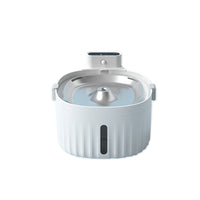 HKM-5642941 Automatic Pet Drinking Fountain with Dual-Mode Power Supply, 2L Capacity for Cats and Dogs, White