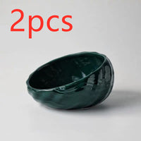 HKM-5643069 Ceramic Pet Bowl with Rack for Cats and Dogs
