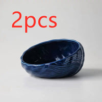 HKM-5643069 Ceramic Pet Bowl with Rack for Cats and Dogs