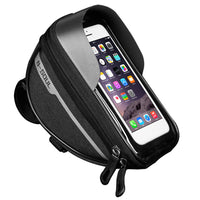 HKM-564307 Bicycle Cell Phone Holder with Waterproof Zipper and Anti-Reflection Design