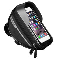 HKM-564307 Bicycle Cell Phone Holder with Waterproof Zipper and Anti-Reflection Design